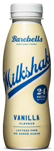 Barebells milkshake vanilla flavour 330ml