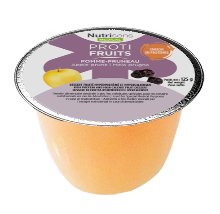 NS  proti-fruits apple/plum 125g x 24 HP/HC