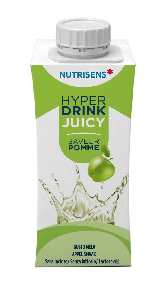 NS hyperdrink juicy appelsmaak 200ml x 24