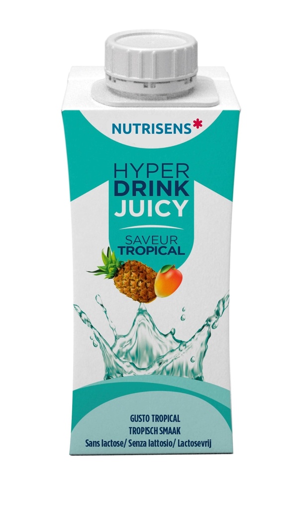NS hyperdrink Juicy saveur tropical 200ml x 24