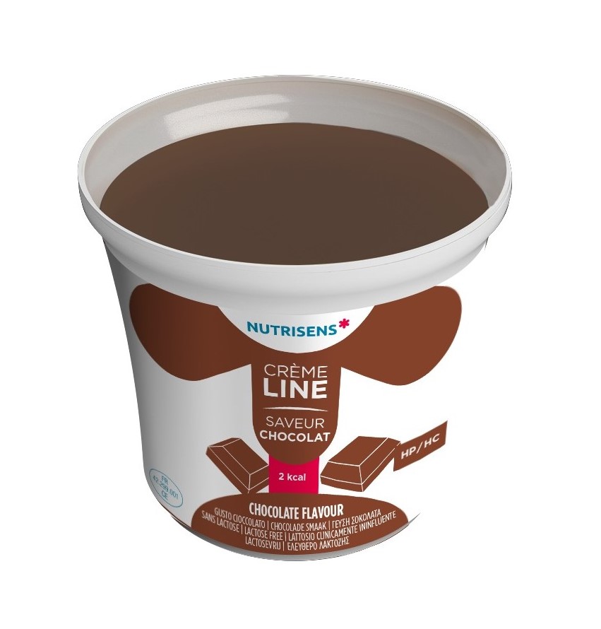 NS crèmeline 2Kcal chocoladesmaak 125g x 24