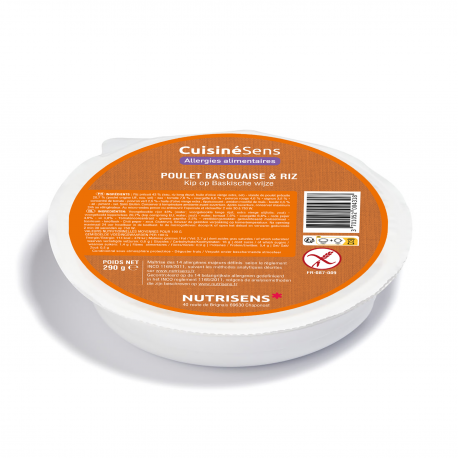 NS CuisinéSens all°(14) poulet façon basquaise 290g