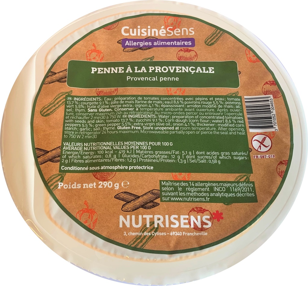 NS all°(14) penne provençale 290g