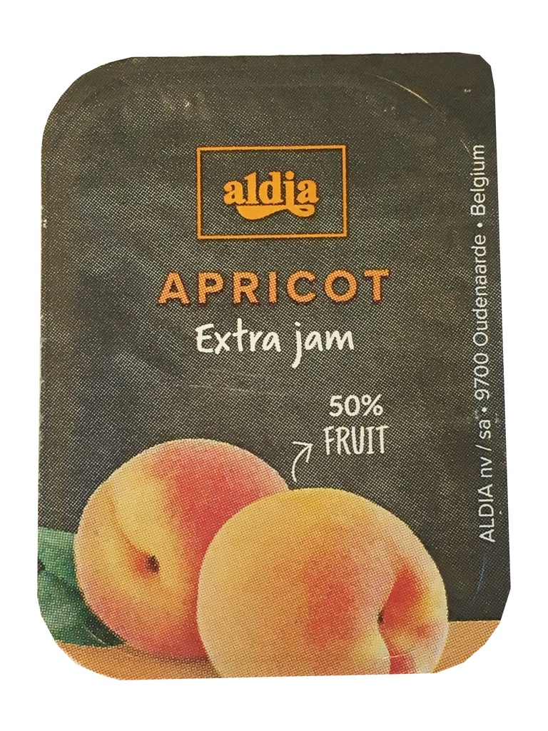 Aldia confiture abricots 25g x 100