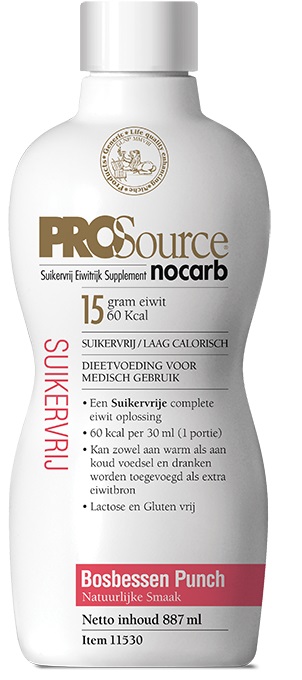 PROSource Nocarb bosbes 887ml - 3643988