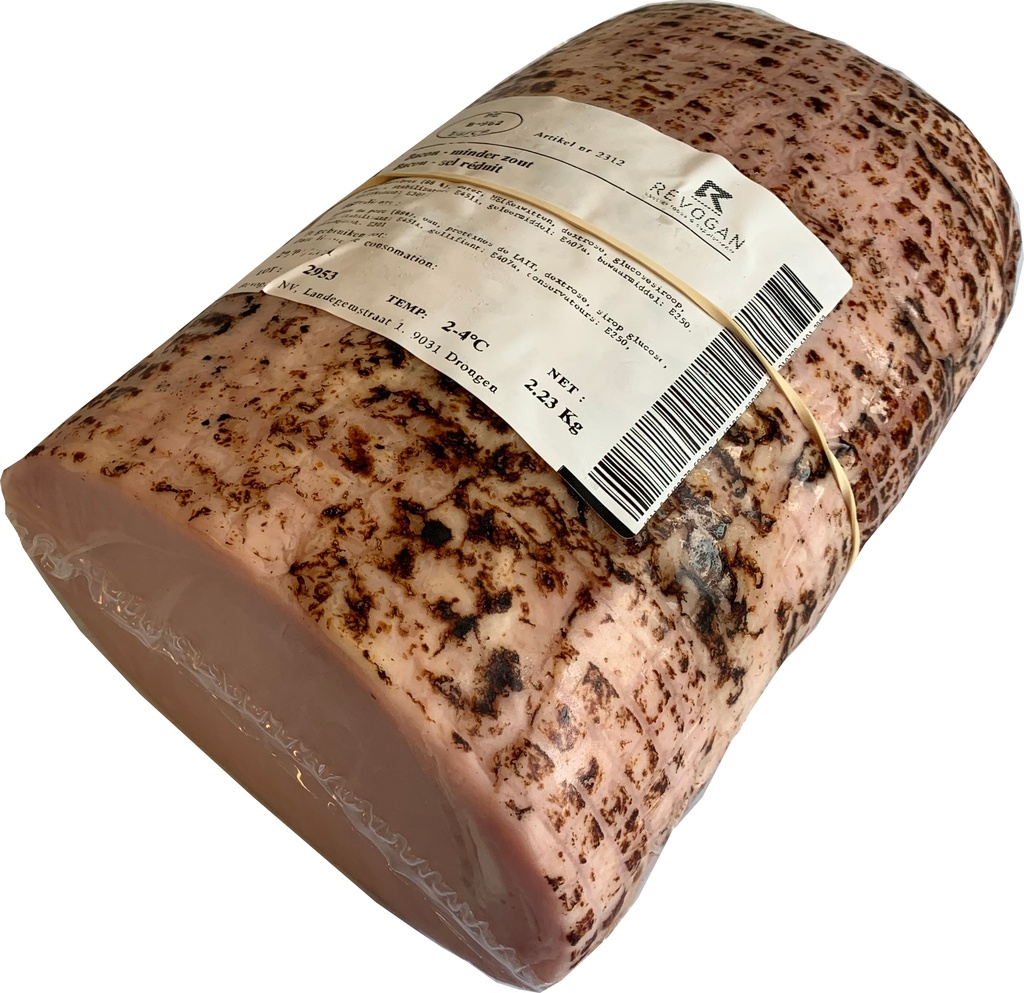 Revogan bacon minder zout 2,65kg koel