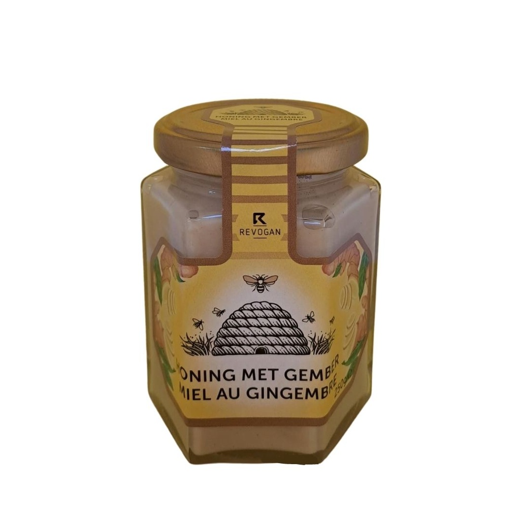 [3074] Revogan miel gingembre 250g