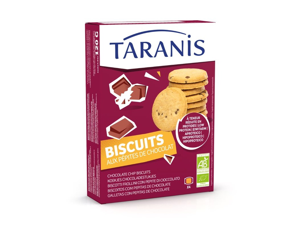 Taranis Schokoladenkekse 120g Bio