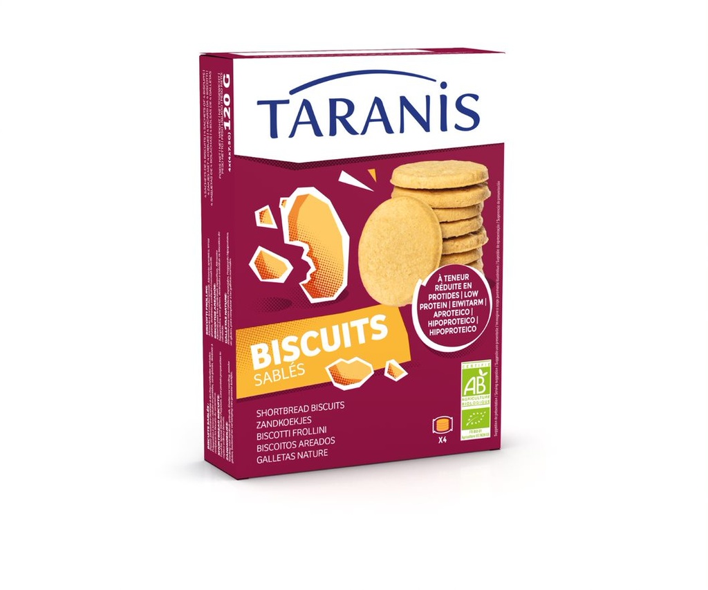 Taranis Butterkekse 120g Bio