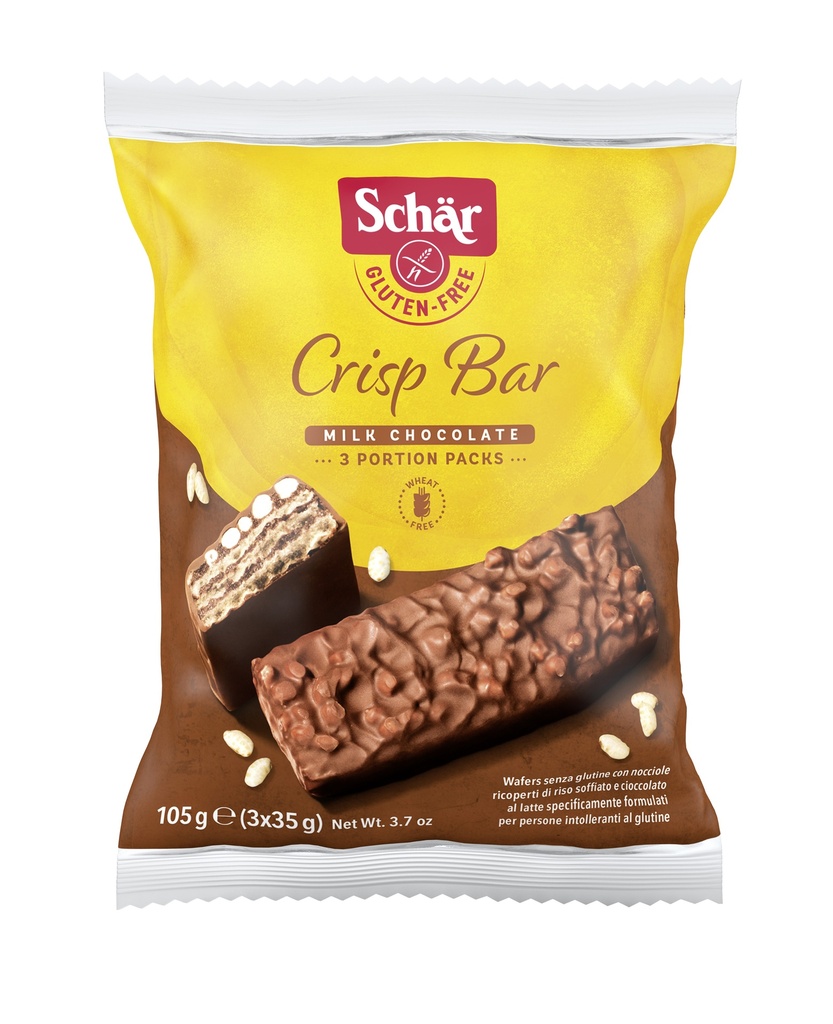 Schär crisp bar 105g (3x35g)