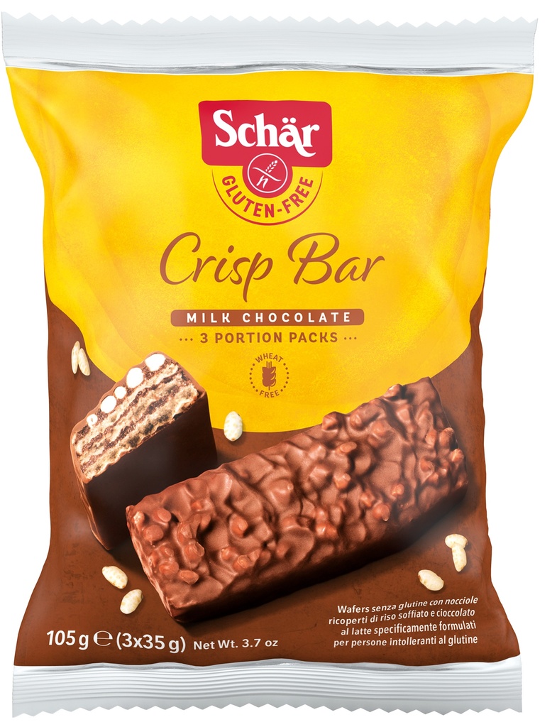 Schär crisp bar 105g (3x35g)