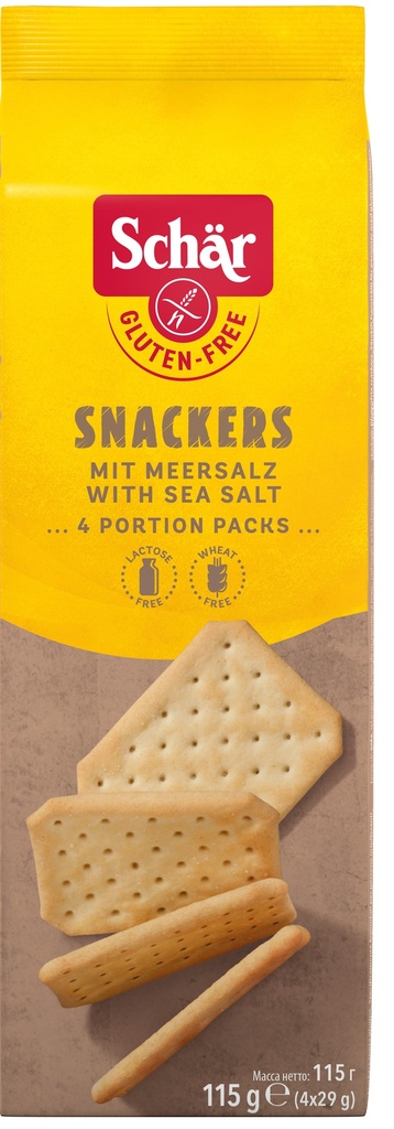 Schär snackers 115g (4x29g) - 3565835