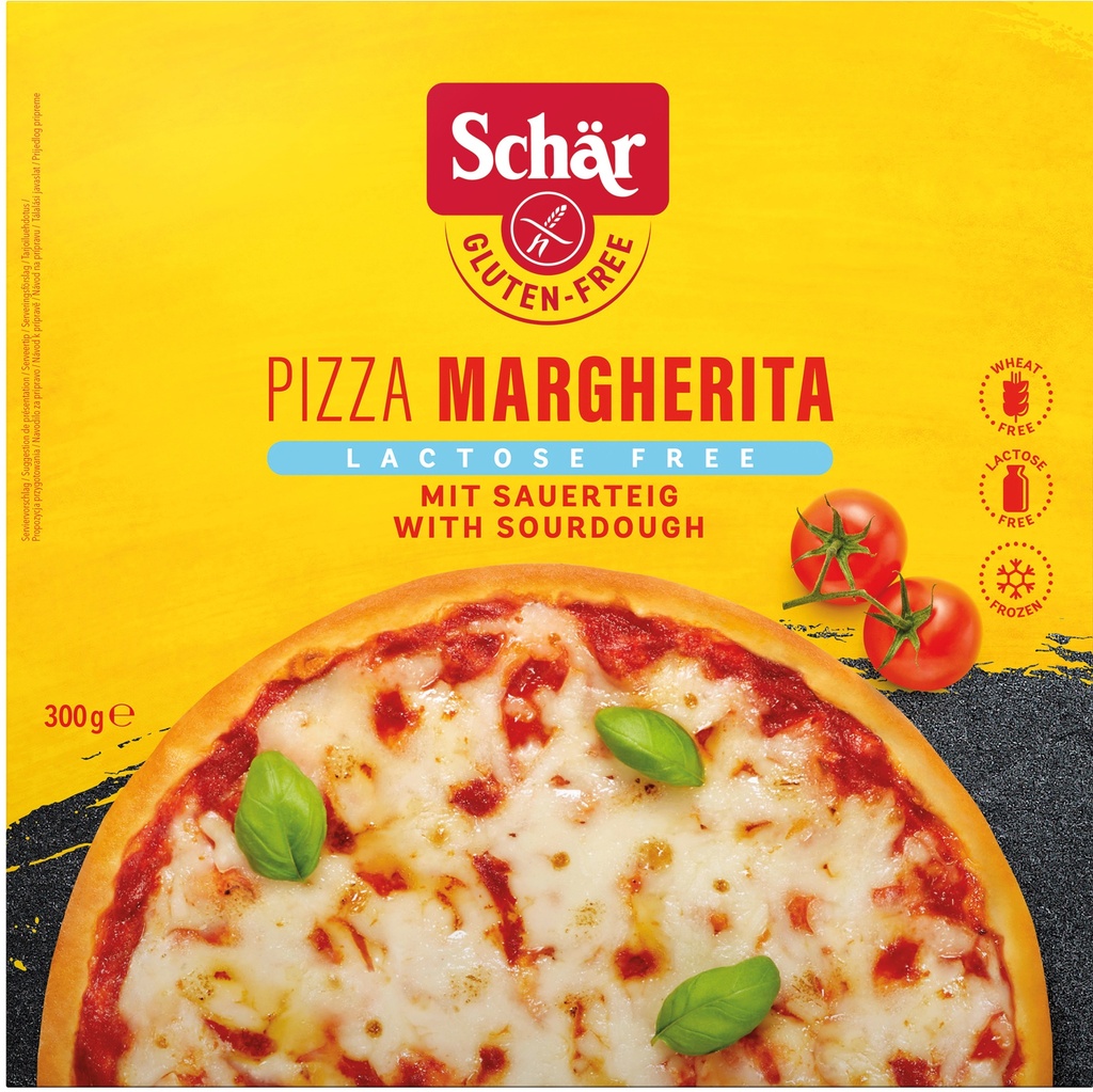 Schär Pizza Margherita 300g lactose free