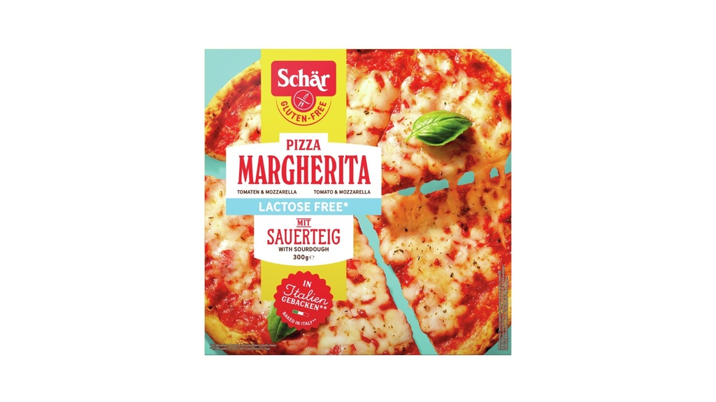 Schär Pizza Margherita 300g sans lactose