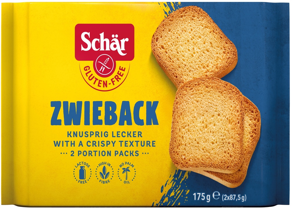 Schär Zwieback biscottes 175g