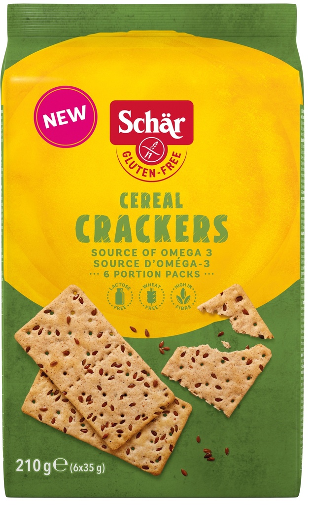 Schär cereal crackers 210g (6x35g) - 4585915