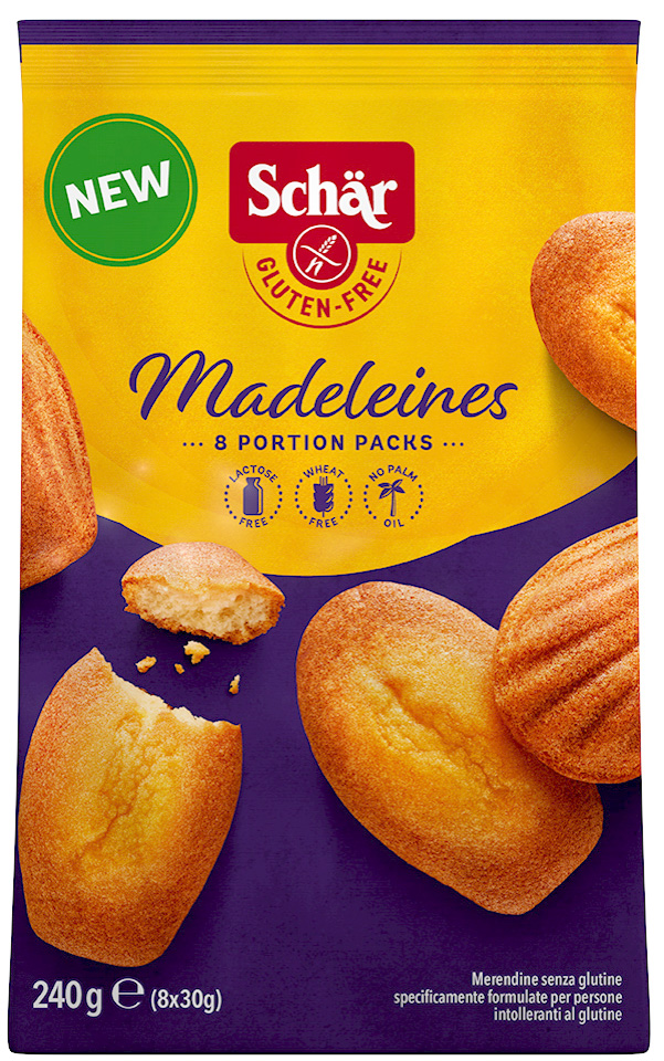 Schär madeleines 240g (8x30g)