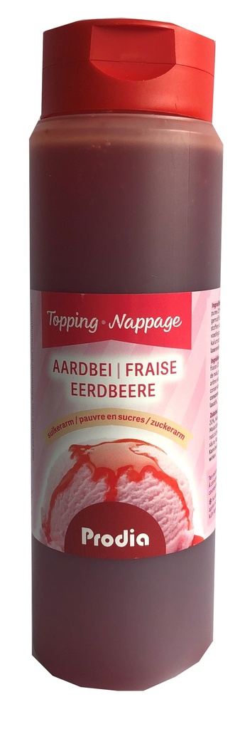 Prodia topping fraise 500ml maltitol