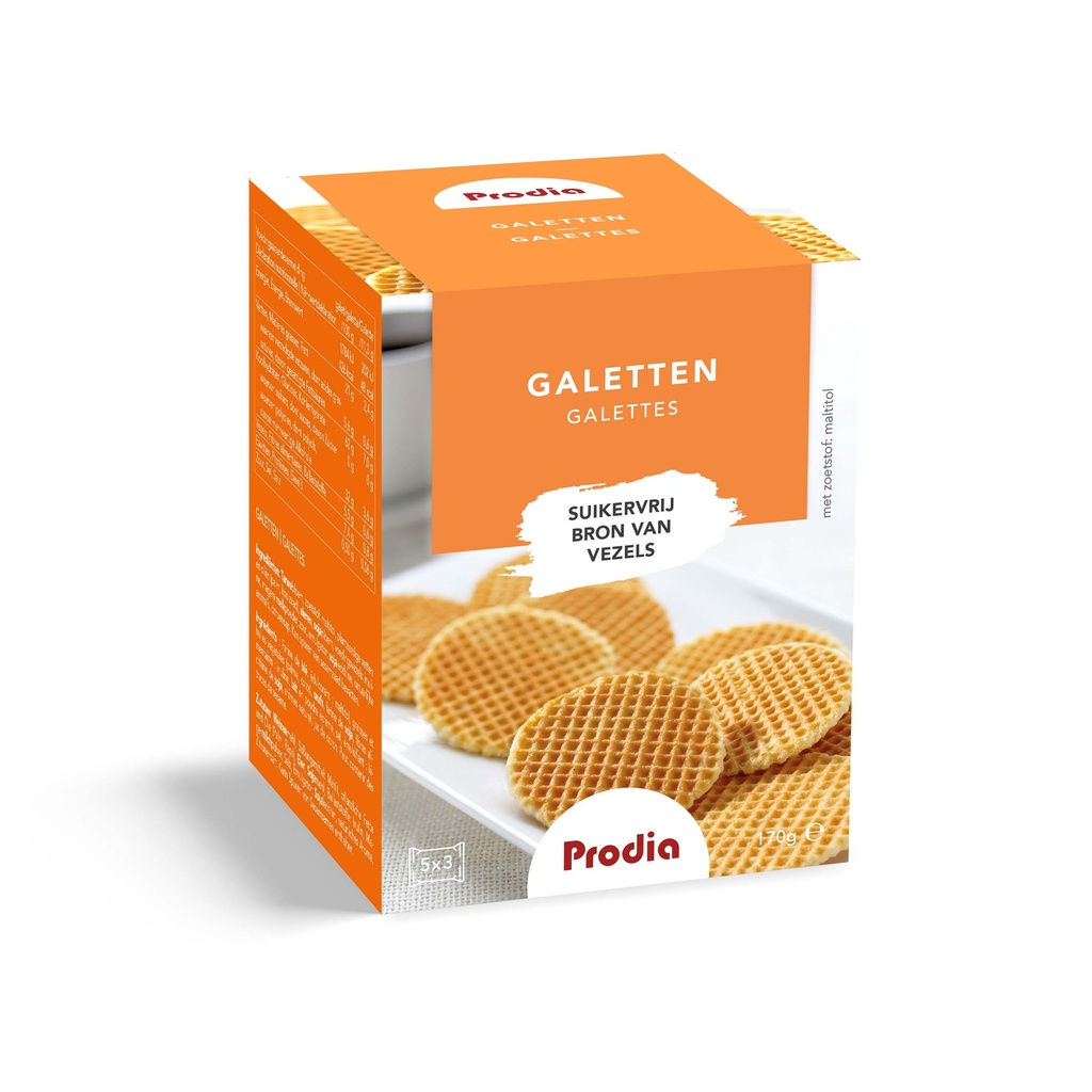 Prodia galettes 170g pauvre en sucre