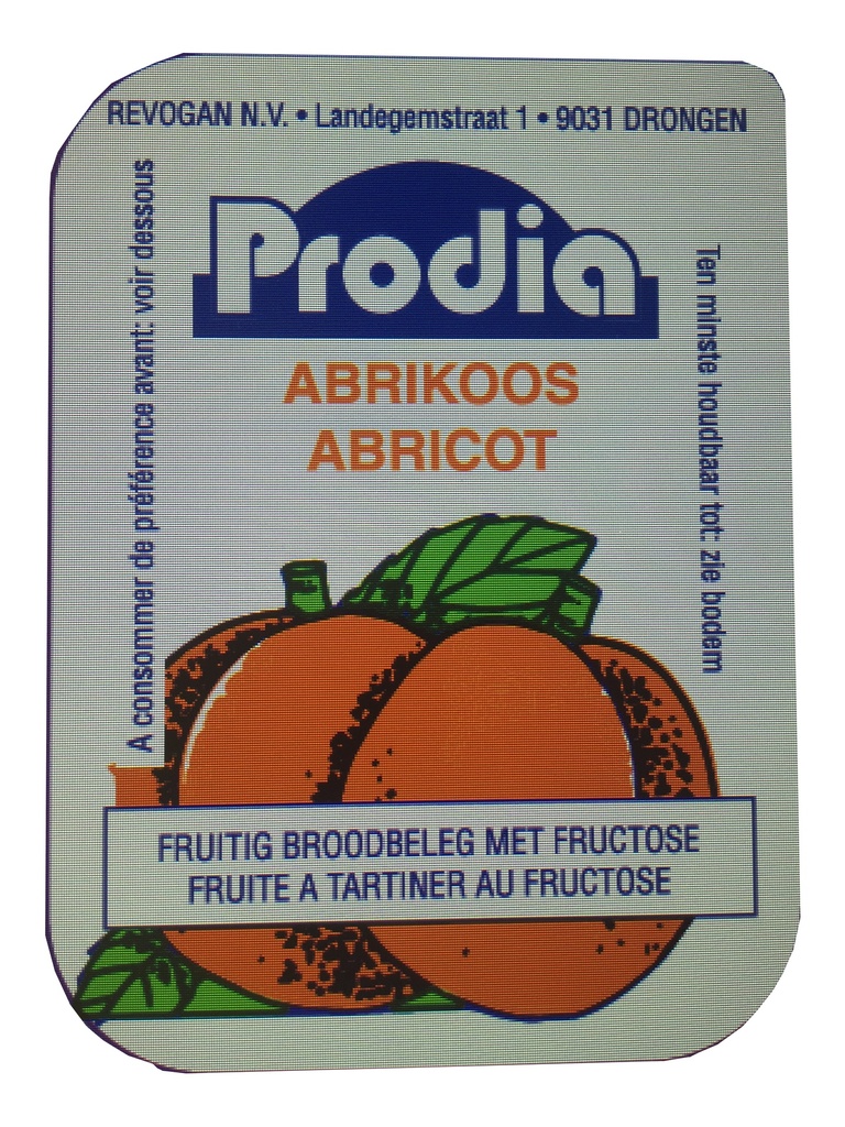 Prodia broodbeleg assorti 25g x 100 fructose