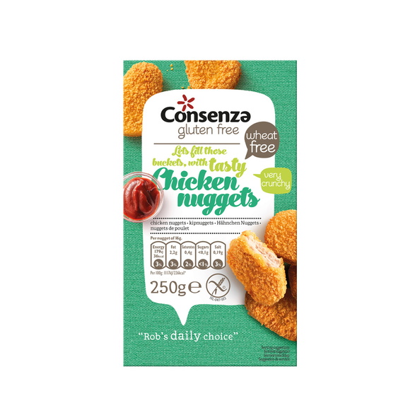 Consenza Hähnchen-Nuggets 250g gefroren