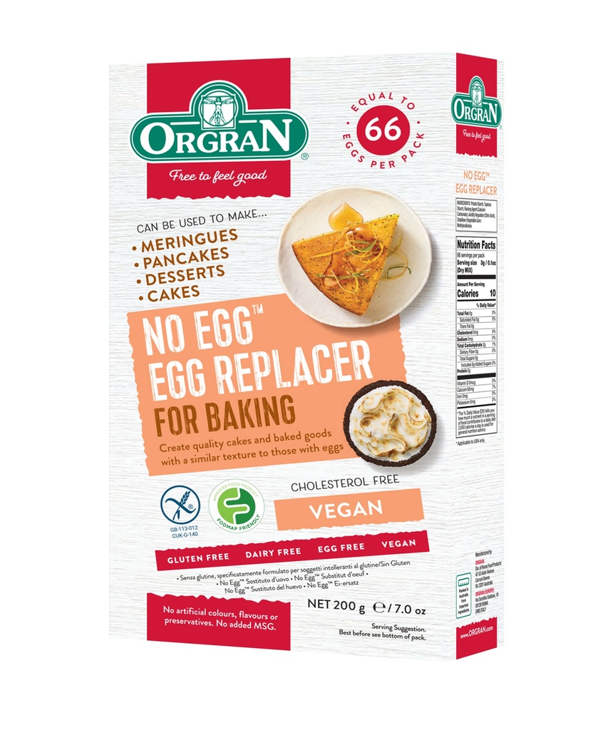 Orgran No Egg (Egg Replacer Mix) 200g