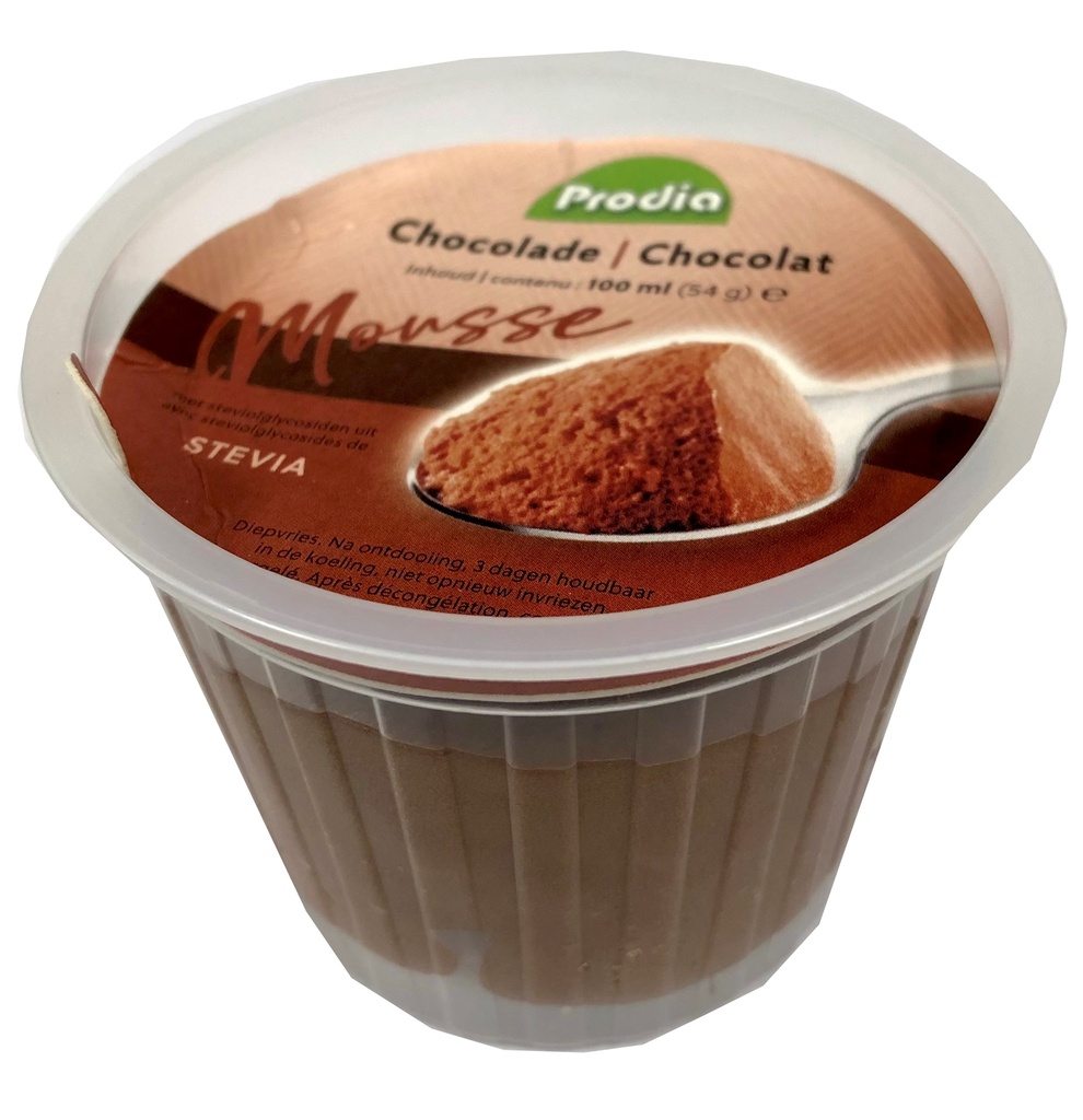 Prodia chocolate mousse 100ml-24pcs frozen