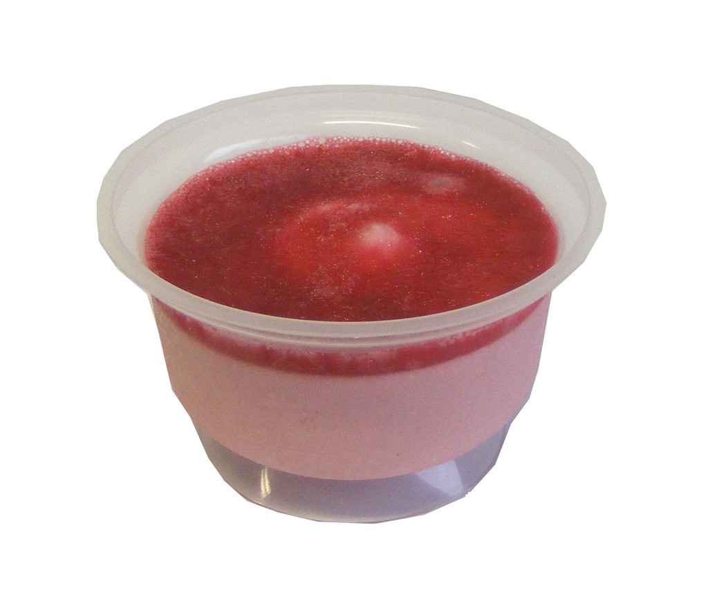 Prodia bavarois framboise 65g x 24 pauvre en sucre surgelé