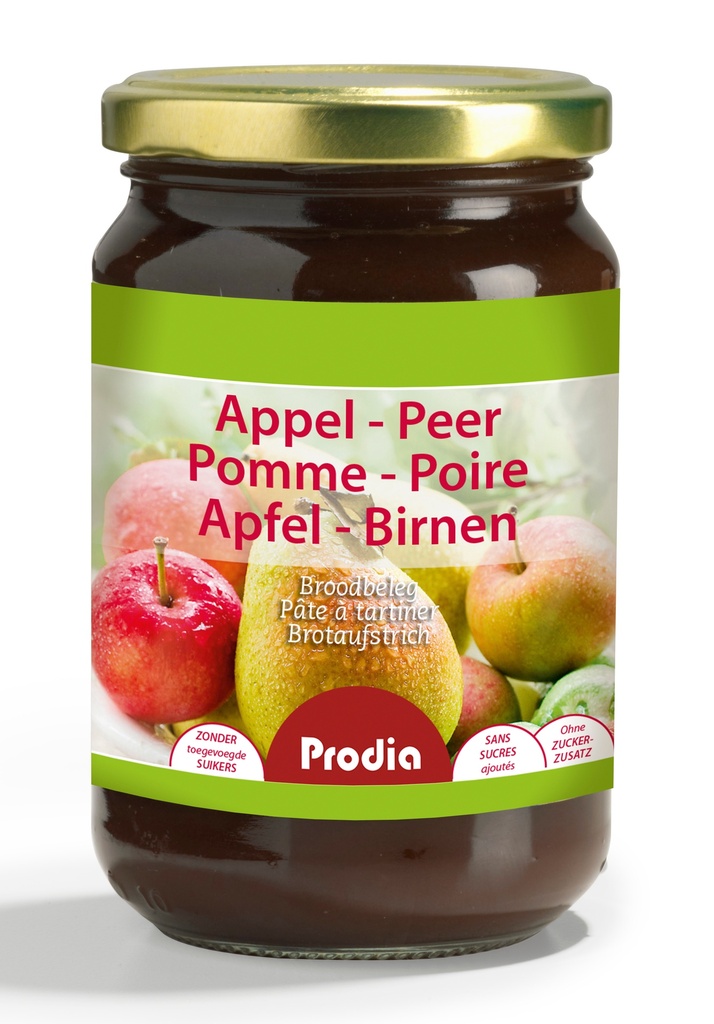 Prodia fruit spread apple pear 320g