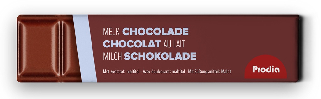 Prodia chocoladereep melk 35g x 20