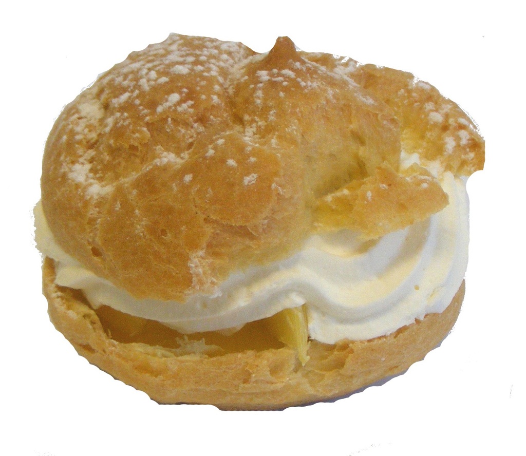 Prodia chou à la crème ananas 100g x 10 pauvre en sucre surgelé