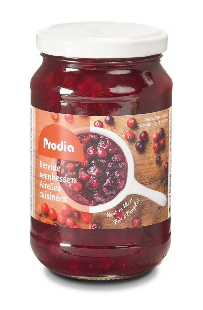 Prodia veenbessen bereid 400g suikerarm