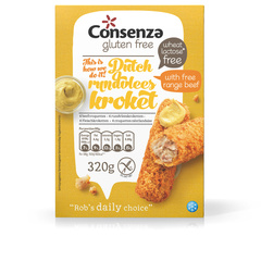 Consenza beefcroquettes 4pcs 320g frozen