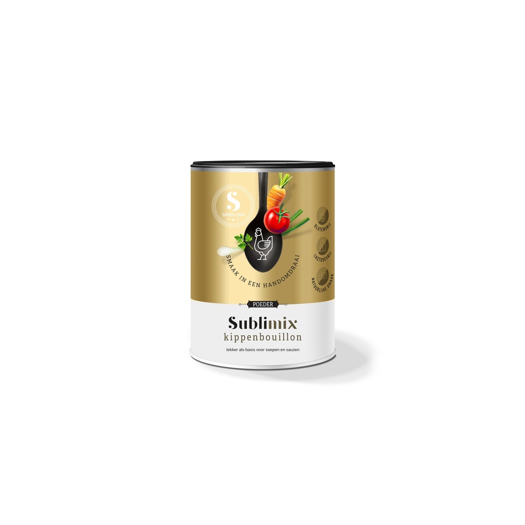 Sublimix bouillon de poulet 550g sans cholesterol