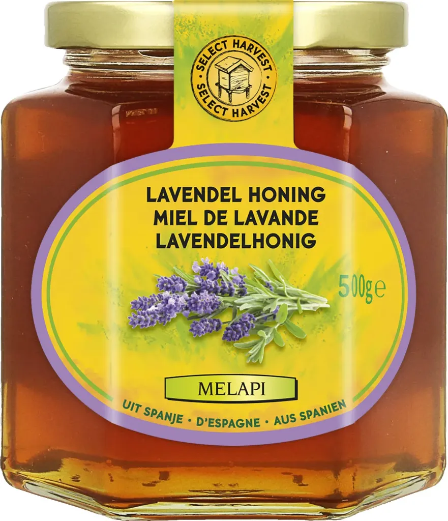 [5528] Melapi honing lavendel vloeibaar 500g - 1123207