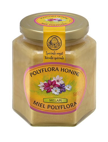 Melapi honing polyflora zacht 500g - 1123231