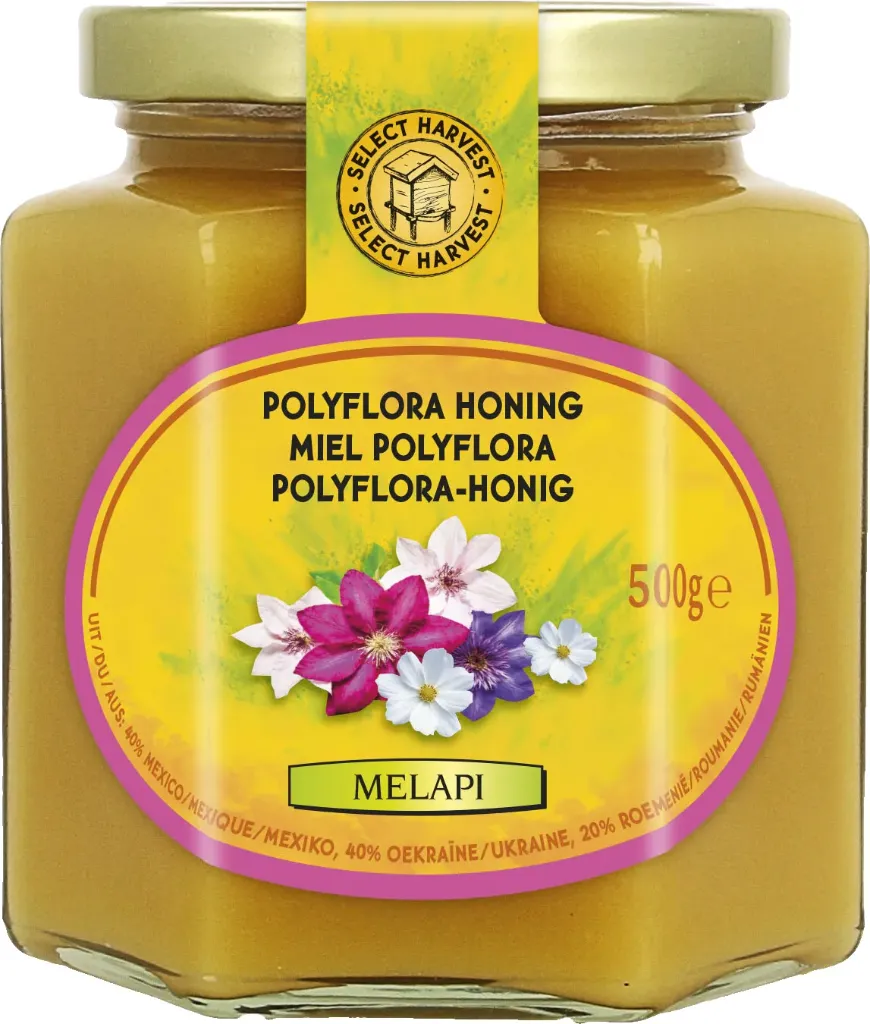 [5531] Melapi miel polyflora tendre 500g
