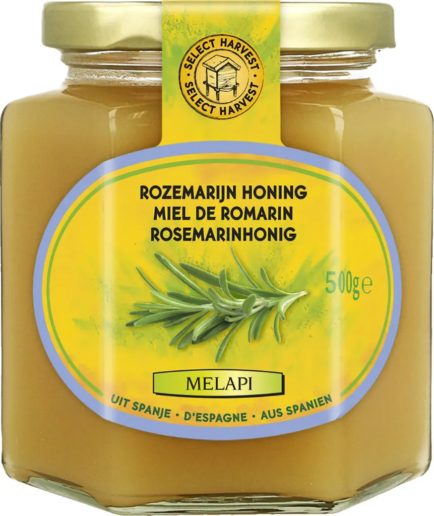 [5532] Melapi honing rozemarijn zacht 500g - 1123249