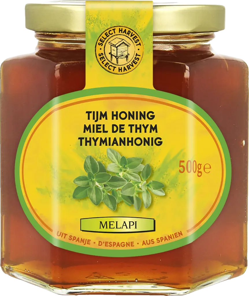 Melapi honing tijm vloeibaar 500g - 1123256