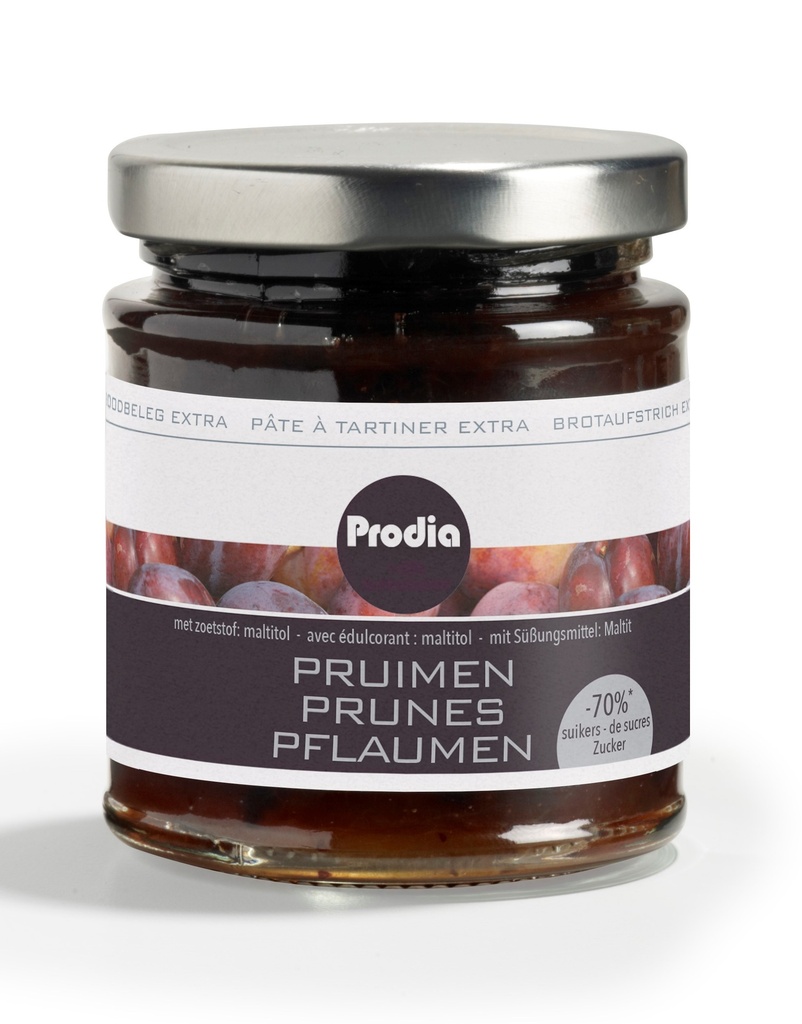 Prodia broodbeleg 215g extra pruim suikerarm - 2705838