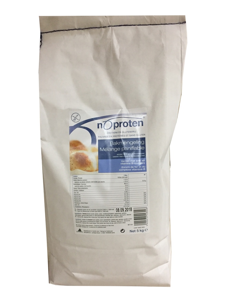 Noproten breadmix 5kg