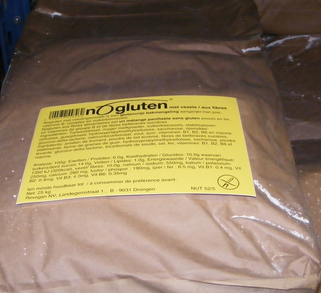 Nogluten Backmischung+Ballaststoff 5kg