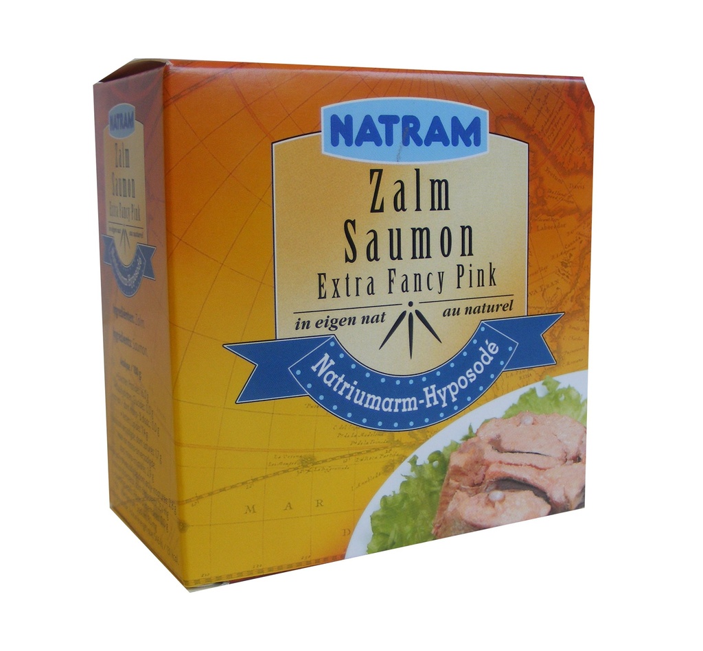 Natram saumon au naturel 213g