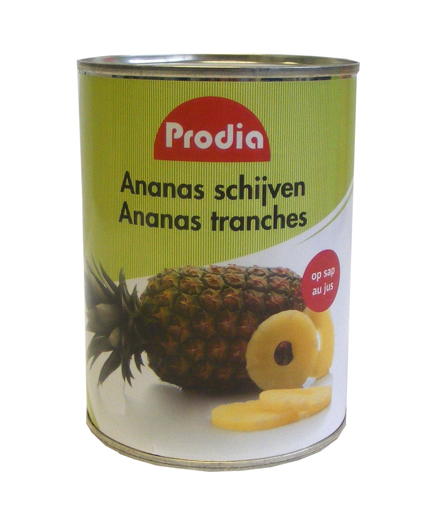 Prodia ananas schijven 565g - 2765204