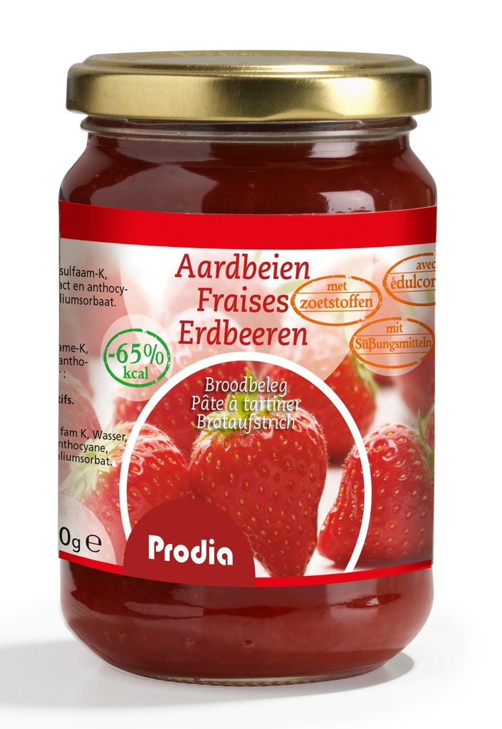 Prodia fruit spread 300g strawberry maltitol