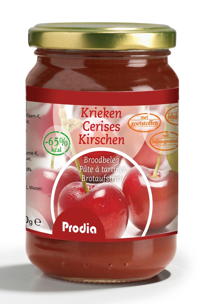 Prodia fruit spread 300g cherries maltitol