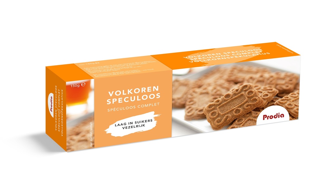 Prodia volkoren speculoos 150g zoetstof - 3115144