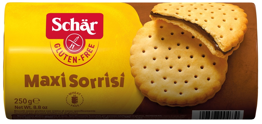 Schär maxi sorrisi biscuit 250g