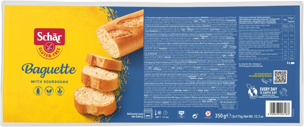 Schär baguette 350g