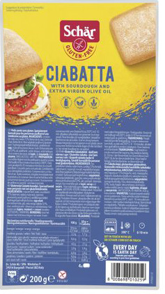 Schär ciabatta 200g